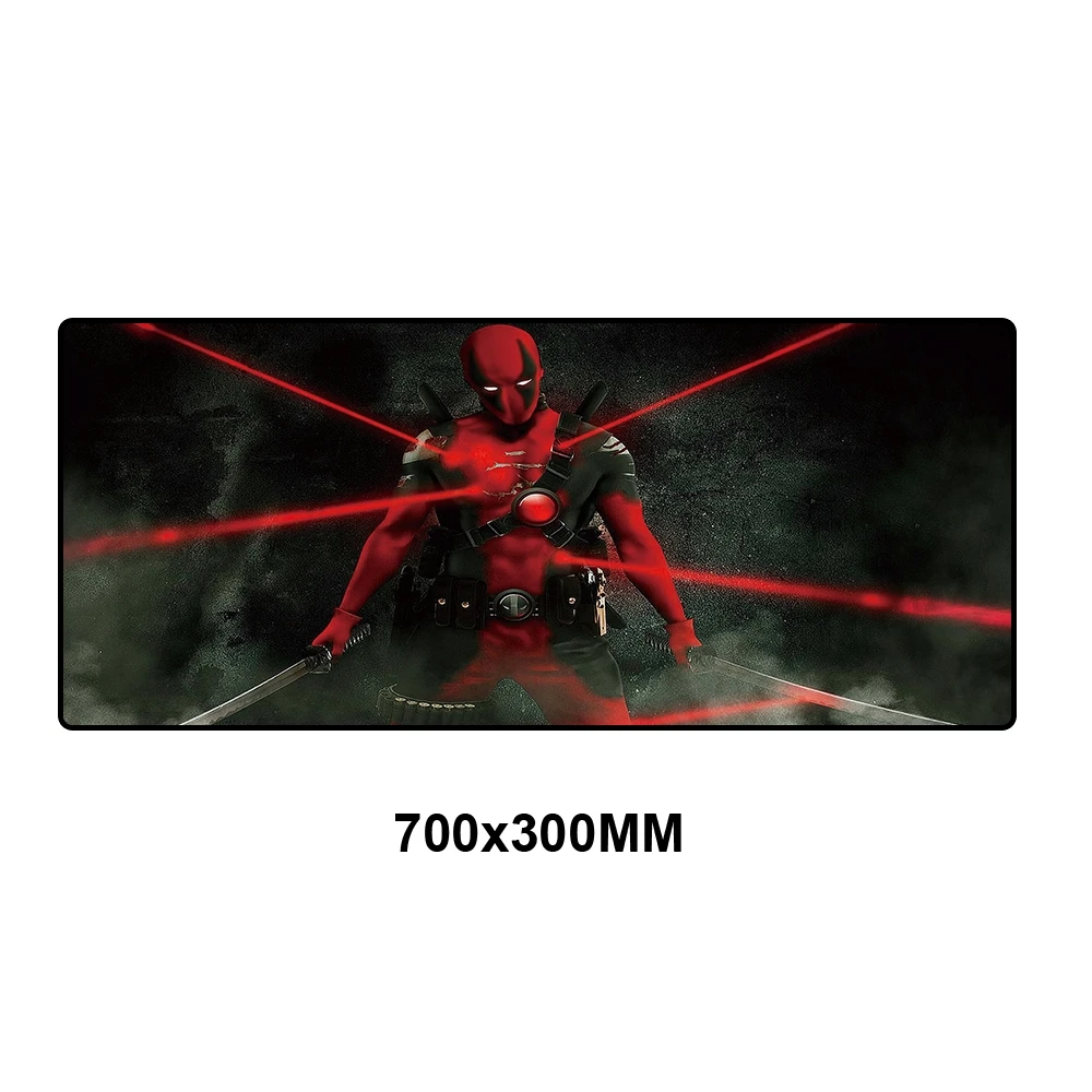 SS-004 Deadpool высокоскоростной коврик для мыши Большой xl игровой коврик для мыши Lockedge коврик для мыши Клавиатура коврик для мыши большая мышь компьютерные игровые коврики 700x300 - Цвет: SS-004
