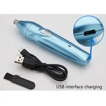 4 в 1 перезаряжаемые триммер для волос Электрический для мужчин Ухо Нос бровей Борода Набор для бритья инструмент A6HB