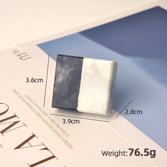 Brass Marble Wood Furniture Handles Stylish Kitchen Cabinet Pulls Knobs Drawer Door Handles and Knobs Decoration C