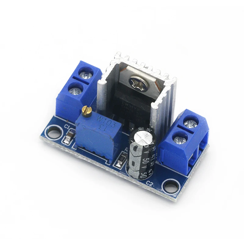 LM317 DC преобразователь понижающий модуль платы линейный регулятор регулируемый