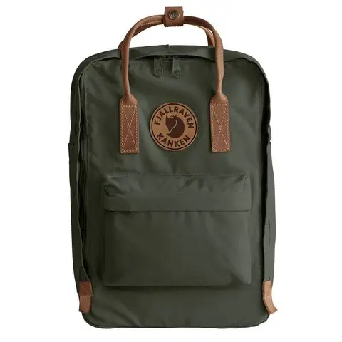 Рюкзак Fjallraven Kanken No. 2 Laptop 15&quot темно-зеленый 28х16х40 см 18 л | Багаж и сумки