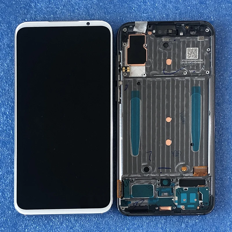 

Original Axisinternational For 6.2" Meizu 16s Pro Supor Amoled LCD Display Screen Frame+Touch Panel Digitizer Snapdragon 855+