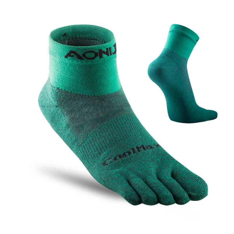 

Big Size EUR35-46 Hiking Climbing Toe Socks Riding Breathable Five Finger Sock Coolmax Man Women Wicking Wear Resistant Sox
