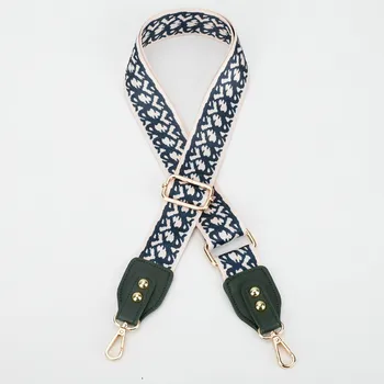 

New Fashion Luxury Colorful Woman Shoulder Strap Adjustable Ladies Bag Accessories Diagonal Nylon Color Shoulder Strap Obag