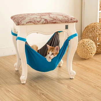 

2020 New Cute Pet Cat Rat Rabbit Chinchilla Hammock Removable Hanging Soft Bed Cages For Small Puppy Bed Cover Rest