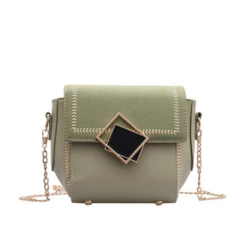 

Small Bag Women's New Fashion Shoulder Bag Ladies Messenger Bag Chain Small Square Bag