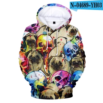 

Brand Designer Kids Bulldog Hoodies Men / Women Hoodie Cute Dog French Autumn Winter Bulldog Sweatshirts Long Sleeve Cool