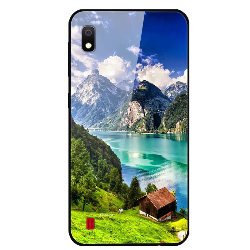 31 Чехол из закаленного стекла для samsung A10S A10, мягкий чехол-бампер с 3D принтом, чехол для samsung Galaxy A10S A 10, чехол для телефона - Цвет: 31