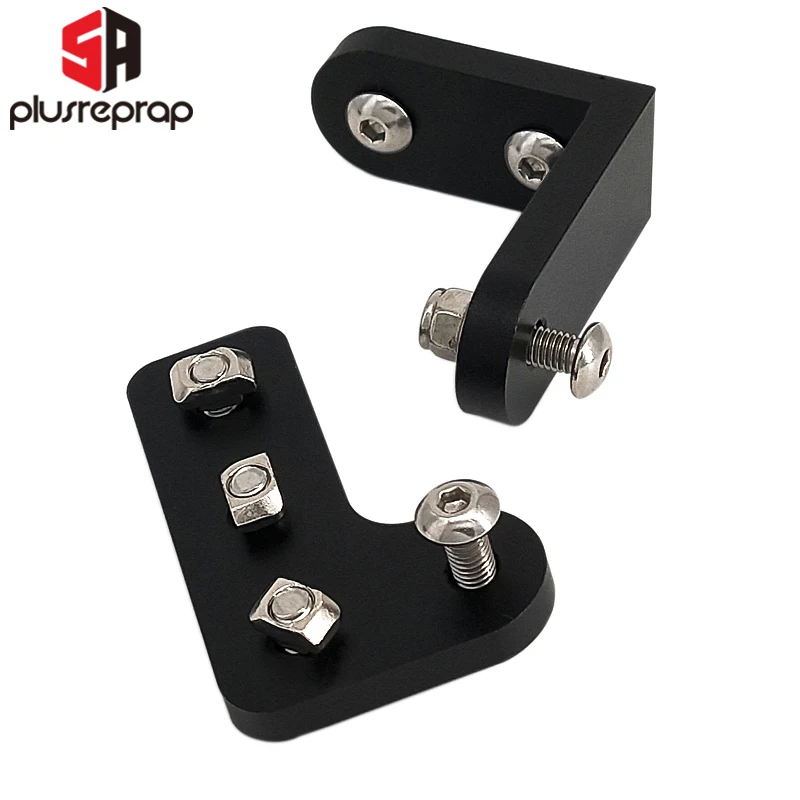 Liga de Alumínio Tie Rod Grupo 3d Pinter Peças Suporte Pull Rod Kit Atualização Compatível com Ender3 Ender-3 Pro Cr10 Cr10s - Imagem 4