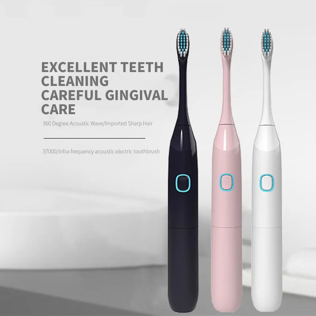 Sonic Vibration Electric Toothbrush Soft Hair Whitening Toothbrush Child Adult Universal Electric Toothbrush Sonic Vibration Electric Toothbrush Soft Hair Whitening Toothbrush Child Adult Universal Electric Toothbrush