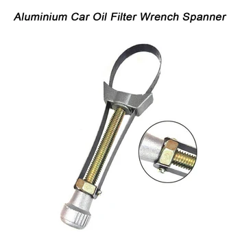 

Aluminium Car Oil Filter Wrench Spanner Adjustable Removal Auto Car Repair Tools Car accessories