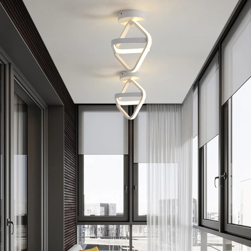 홈 현대 led 천장 + 라이트 거실 침실 Lustre Avize 홈 천장 조명 복도 통로 입구 복도|천장 조명 ...