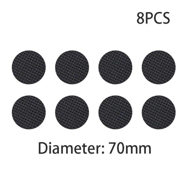 Furniture Pads Floor Protectors Non Slip Anti-vibration Silicone Chair Table Legs Cover Feet Rug Mats Bumper Damper DIA 70mm