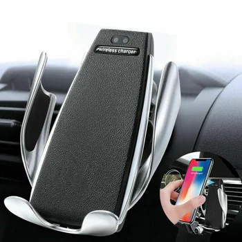 

Automatic Sensor Wireless Car Charger Charging Phone Air Vent For Apple IPhone X