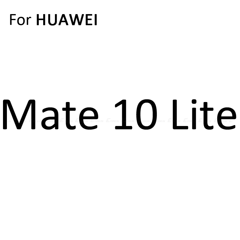 For Mate 10 Lite Мягкая Противоударная нано защитная пленка для HuaWei Honor 10 P30 P20 Pro 8X View 10 mate 20X5G Lite прозрачная защитная пленка - Цвет: For Mate 10 Lite