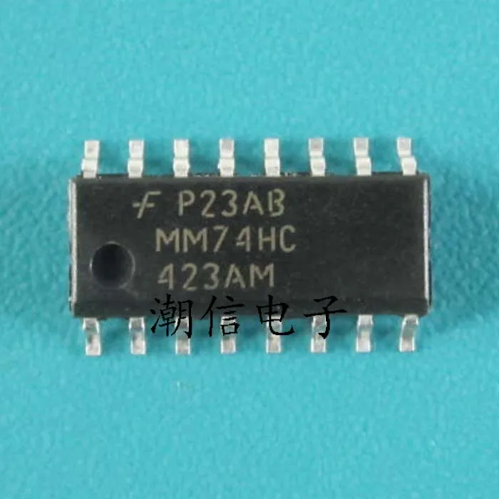HC423 MM74HC423AM узкий объем: 3,9 мм