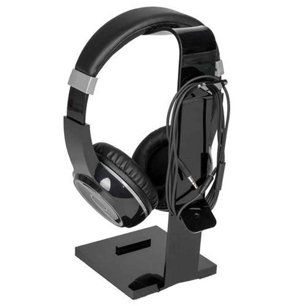 Headphones Stand Headset Holder Headrest Base Universal Multifunction Acrylic Headphone Stand