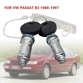 

Key Lock Cylinder for VW PASSAT Exterior Front Door Handle Repair Kit Rubber Pad 357837205A 357837205AS 357837206A 357837206AS