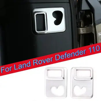 

Styling ABS Chrome Rear Trunk hook up Decorative frame For Defender 90 For Land Rover Defender 110 2020 Car Accessories