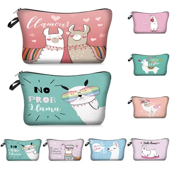 

Travel cosmetic bag Storage bag Zipper Letter Prints toiletry bag Women Makeup Bags Toiletries Organizer Female Make up Cases