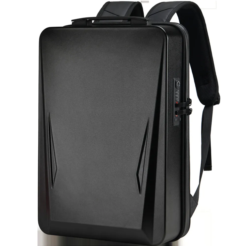 Men Anti-theft 17.3 Inch Laptop Backpack PC Hard Shell Game Notebook USB  Waterproof Backpacks Travel Bags Pack For Male