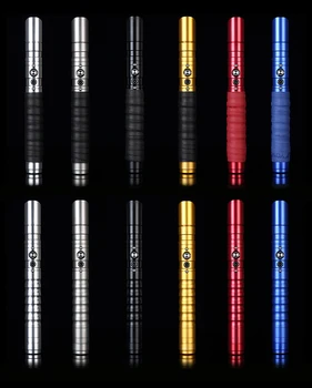 

RGB Lightsaber with Metal Handle Heavy Dueling 12 Color Change Volume adjustment Force FX 6 Soundfont FOC Blaster