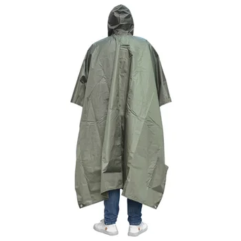 

Poncho Travel Portable Triple Raincoat Women Men Poncho Outdoor Hiking Fishing Mountaineering Cycling Versatile Raincoat