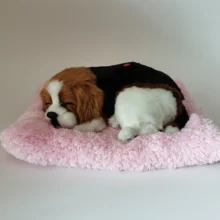 Имитация Бигля Плюшевая собачка игрушки кукла реалистичный мех Бигль собака кукла реквизит для фотосессии настольная машина игрушка для домашнего декора подарок