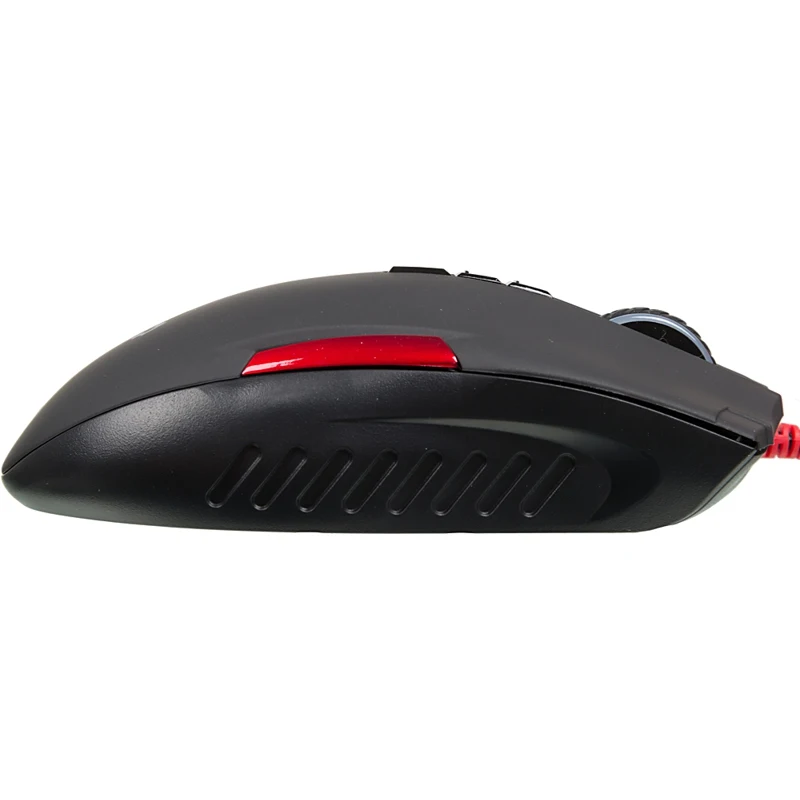 Мышь A4 Bloody V2M черный/красный оптическая(3200dpi) USB игровая(8but