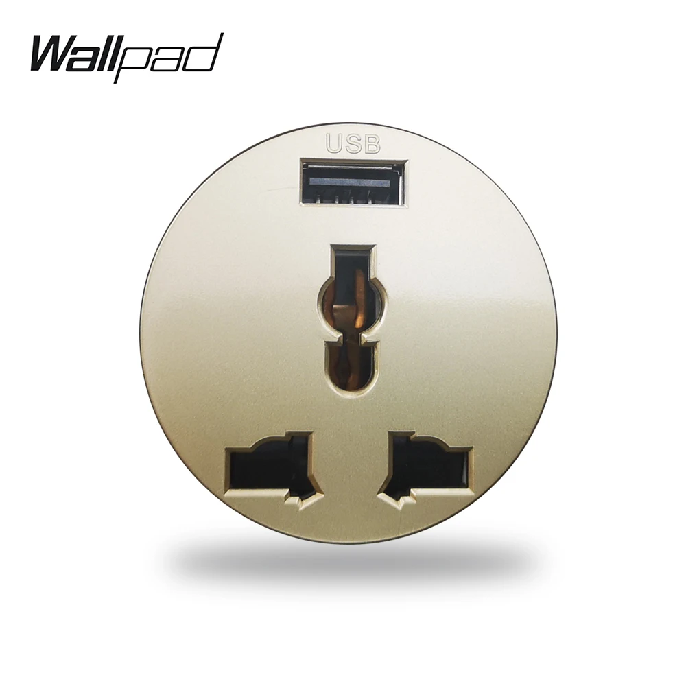 Wallpad L6 5 цветов EU UK US универсальная настенная электрическая розетка с 2.1A USB