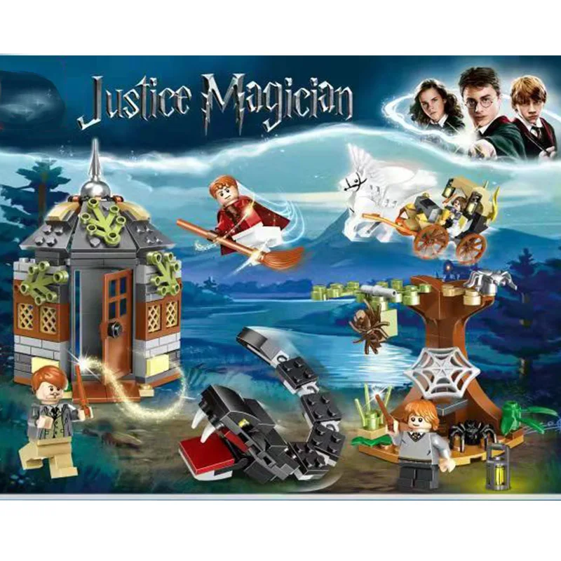 

461pcs Harri Small Building Blocks Compatible With Legoinglys Harri Hagrid's Hut Toys For Children Girls Boys Gift