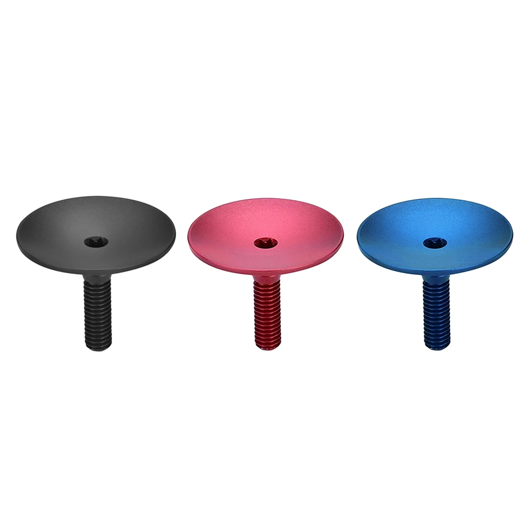 Stem Top  MTB Road Mountain Bike Bicycle Headset  Cover Screws Stem Spacers for 28.6mm Fork Tube Cover