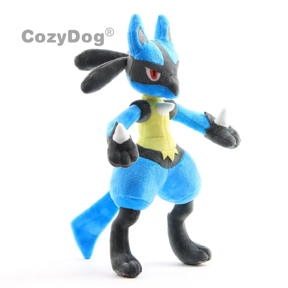 1" 30 см Мега Lucario X Y плюшевые игрушки кукла Peluche Аниме Пикачу Eevee Gengar Mewtwo Серия мягкие игрушки для женщин детский подарок на вечеринку