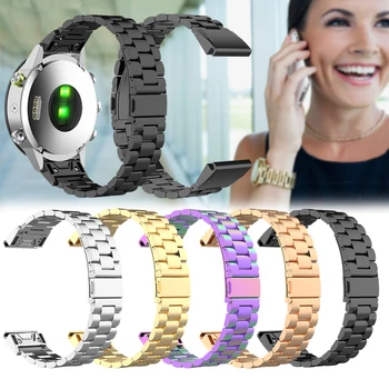 

Bracelet Metal Strap Stainless Steel Watchband for Garmin Fenix6X Strap for fenix5x fenix3 Watch Wristband Band Accessories