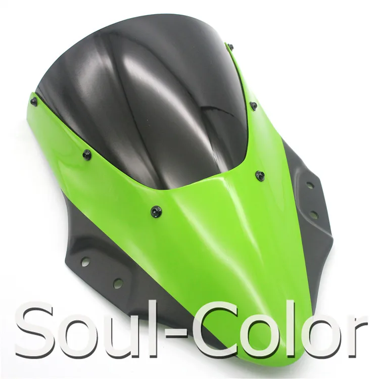 Мотоцикл Accessoris козырек Viser лобовое стекло посадка лобового стекла для KAWASAKI NINJA250 400 NINJA400 18-19