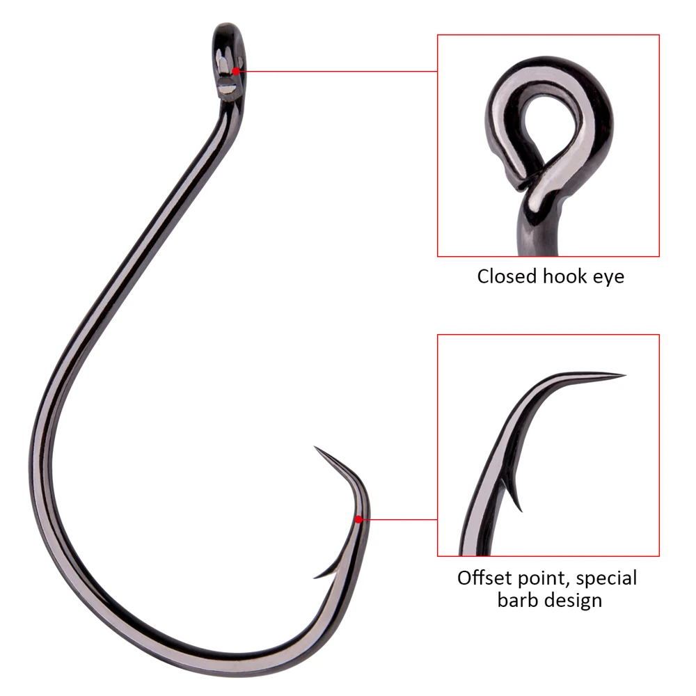50 шт. рыболовный крючок Mustad Sea Big Game 1/0 2/0 3/0 4/0 5/0 6/0 7/0 8/0 10/0|hook 1/0|fishing hookfishing hook |