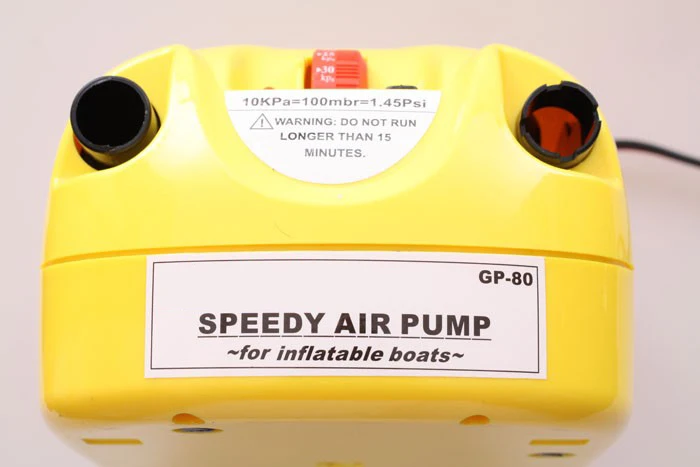 Rubber boat inflatable boat assault boats automatic high-pressure air pump electric 12v car hit pump portable