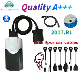 

2020 Newest 2017.R1 free keygen for delphis vd ds150e cdp bluetooth car truck vd tcs cdp pro plus for autocoms obd2 OBD Scanner