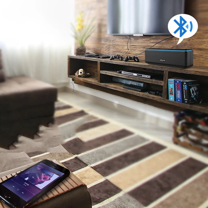 ABHU-ZEALOT S7 контакт управление Bluetooth динамик сабвуфер портативный маленький динамик открытый мобильный телефон беспроводной аудио 4 динамик s