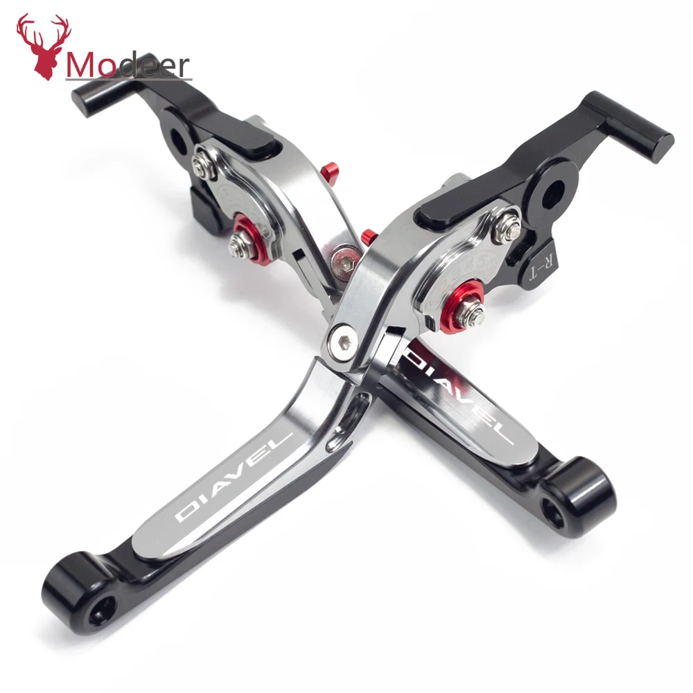 Adjustable Foldable Brakes Clutch Levers Handle For Ducati Diavel Diavel Carbon XDiavel 2011-2018 Motorcycle Accessories Parts (10)