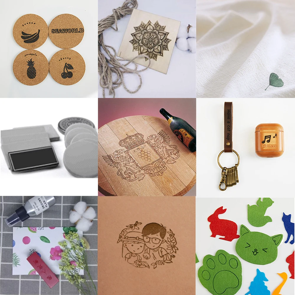 65x50cm CNC Laser Engraver Standard GRBL 1.1F Control Board 2-Axis Laser Cutting Engrav Machin for Wood Leather Carton CNC6550