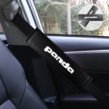

Car Seat belt Shoulder Pads for FIAT PANDA Seatbelt Shoulders protector Car Safety Belts Cover Car Accessories