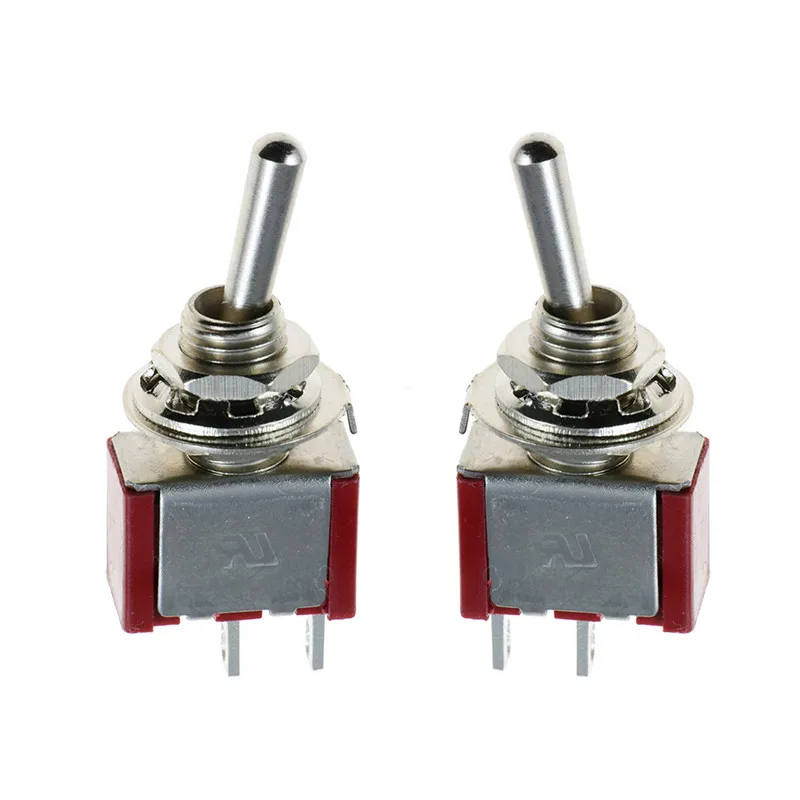5Pcs 12V 5A на включения/выключения Мини Миниатюрный переключатель автомобиль