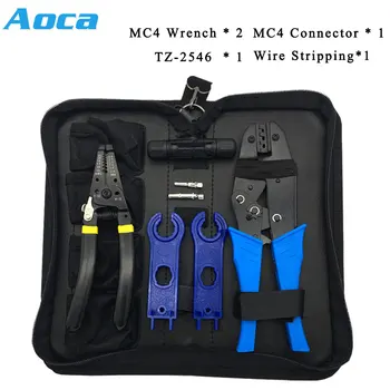 

Crimping pliers TZ-2546 for plug/tube/insulation/non insulating/crimping cap/coaxial cable terminals kit Wrench tools kit
