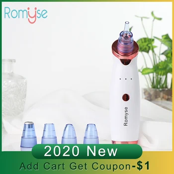 

Blackhead Remover Face Deep Nose Cleaner Pore Acne Pimple Removal Vacuum Suction Facial Diamond Beauty Clean Skin Tool