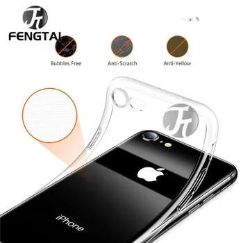 

3pcs Shockproof Silicone Case For iPhone 11 Pro Max 7 Plus 8 6 6S Plus Soft Transparent Shell For iPhone X XR XS Max Back Cover