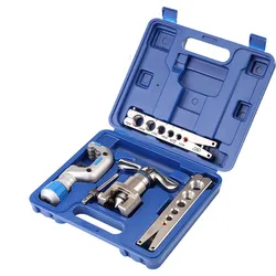 Kit d'outils d'évasement de tuyaux en cuivre excentriques, avec coupe pour tuyau de climatiseur, outils HAVC 6 19MM VFT 808 MIS 