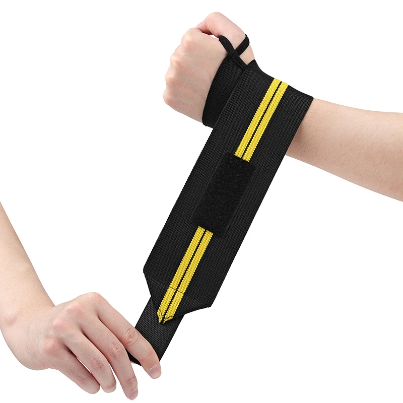 

1pieces Adjustable Wristband Elastic Wrist Wraps Bandages for Weightlifting Powerlifting Breathable Wrist Support