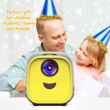 

New Mini Projector Children Portable Projector 1000 Lumens Micro Video Projector 480x320p For Family