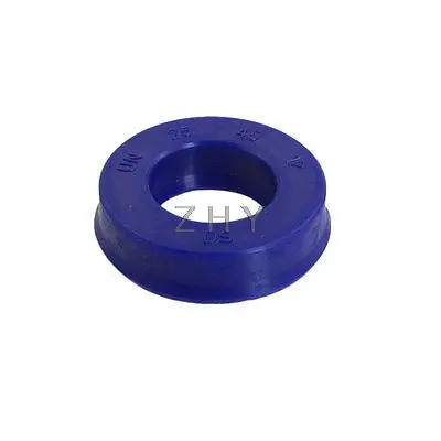 Синяя полиуретановая 25 мм x 45 мм x 12 мм двойная кромка уплотнительная Подушка пылеуплотнительное кольцо